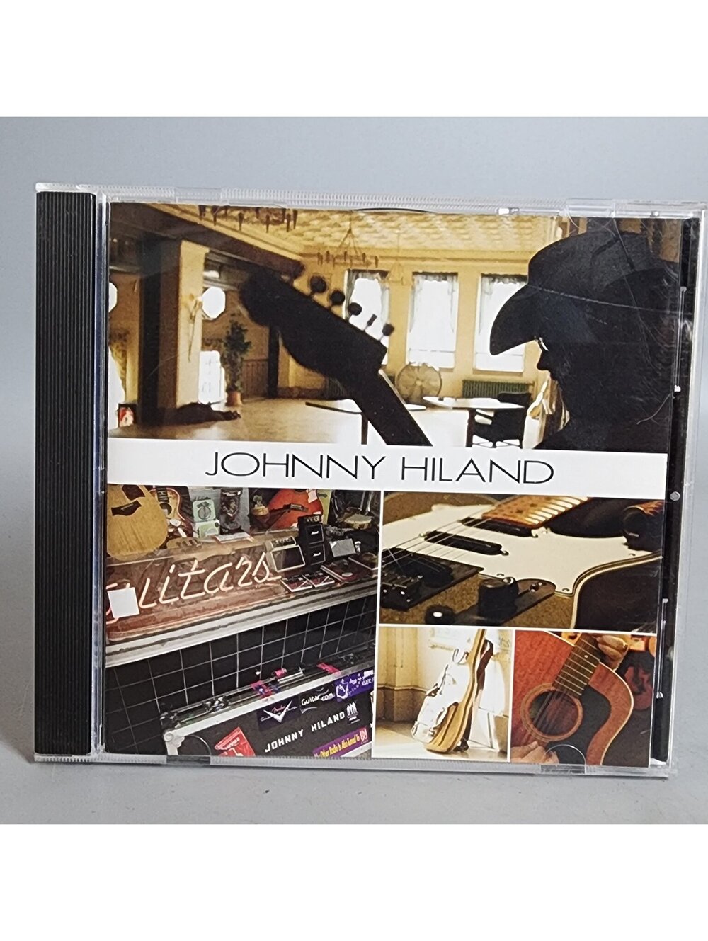 Johnny Hiland CD Self-Titled Album 2004 Favored Nations Autographed Guitar